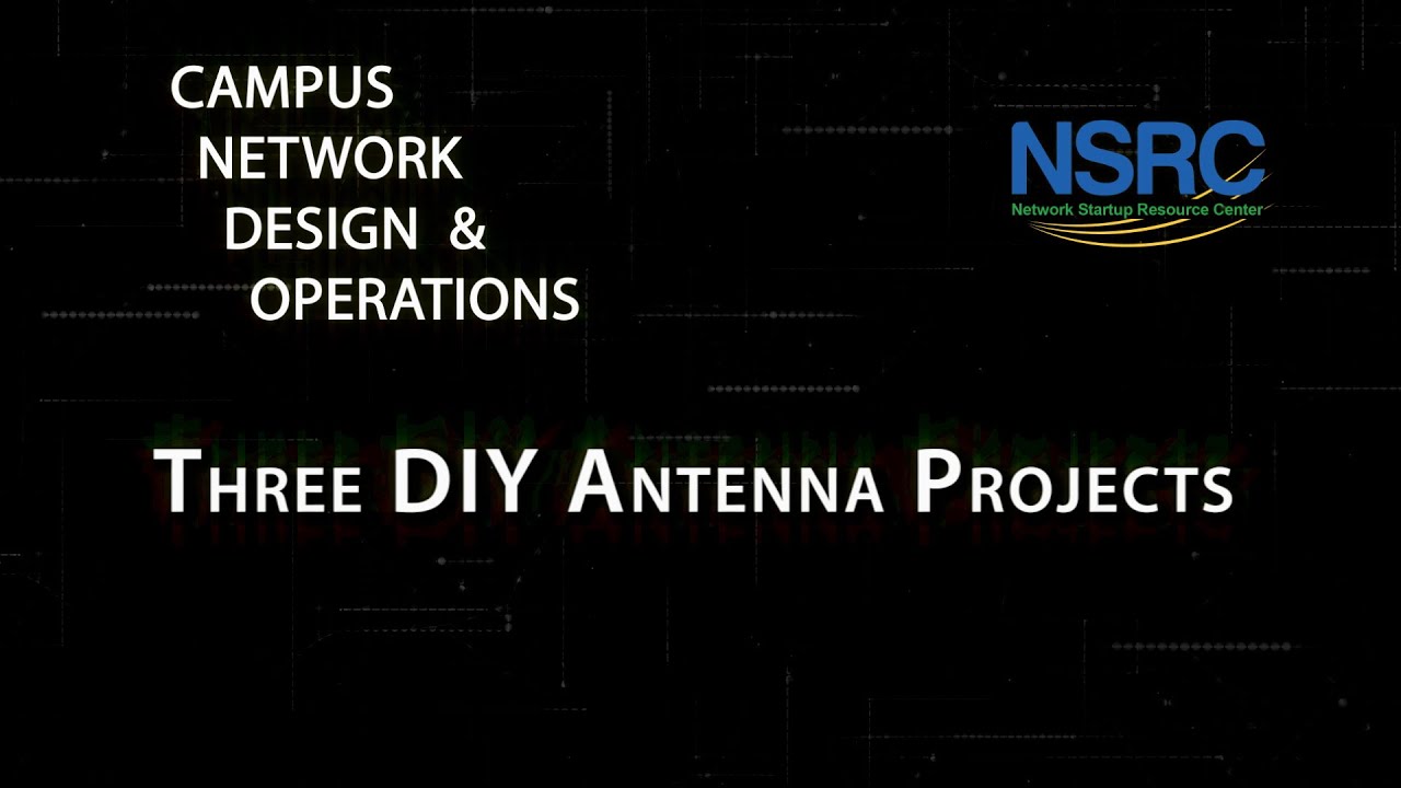 Three DIY Antenna Projects