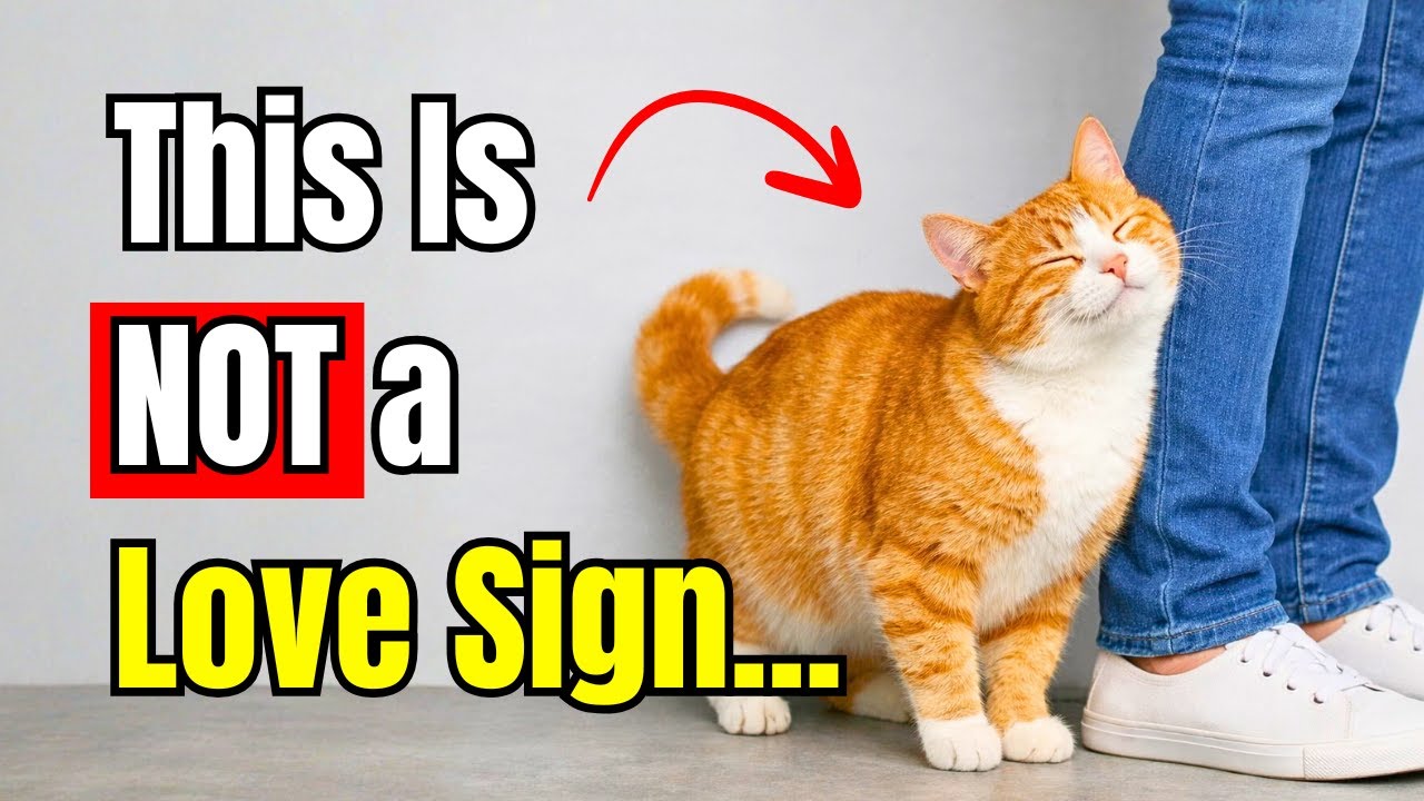 If Your Cat Rubs Against Your Legs, It Really Means THIS!