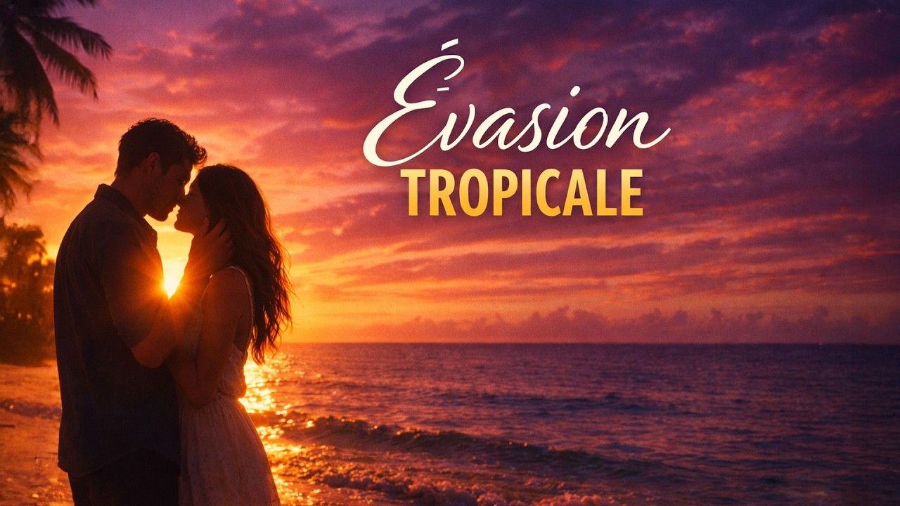 Évasion Tropicale (Lyrics Video) 🇧🇪 | French Pop Tropical Vibes | Belga Beats