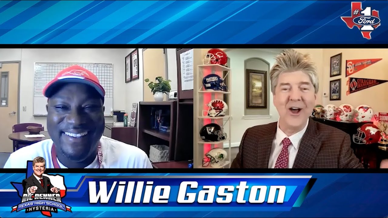 Willie Gaston - The King of the Eastside! Houston Legend and Fan Favorite leads his Alma Mater!