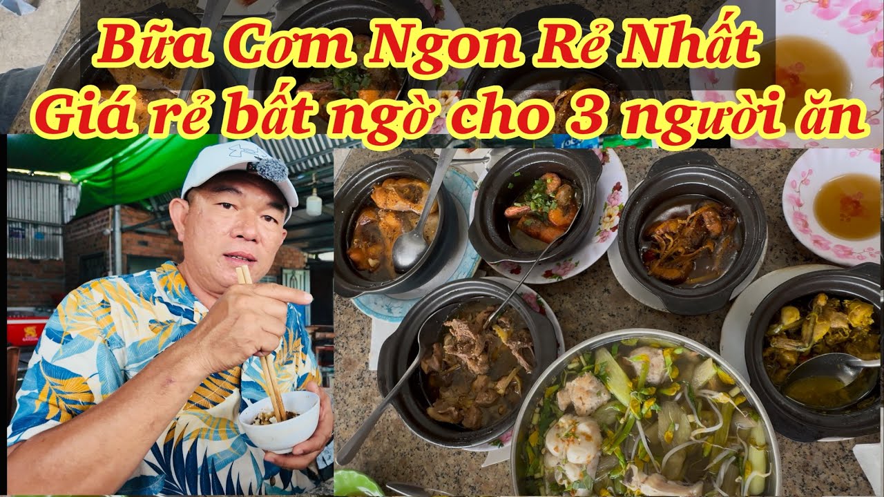 BỮA CƠM RẺ NHẤT từ trước đến giờ .Anh Chị Việt Kiểu giật mình .Du Lịch Núi Cấm 