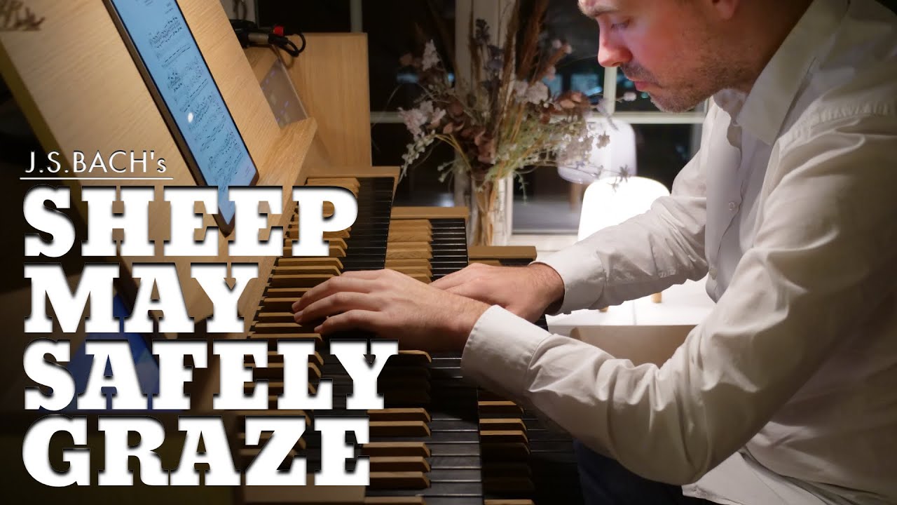 J.S.Bach - SHEEP MAY SAFELY GRAZE (Arranged for Organ by André Isior, BWV 208)