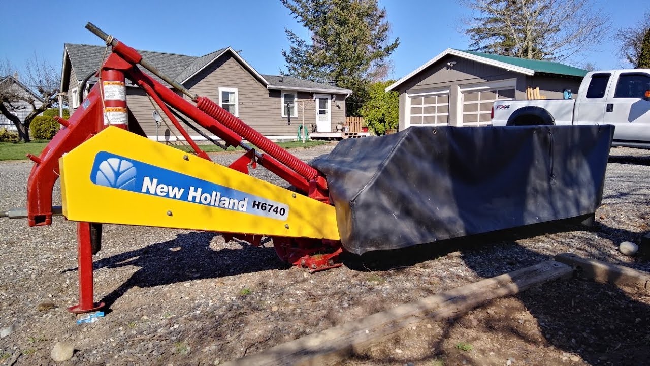 New Holland H6740 mower (New to me)