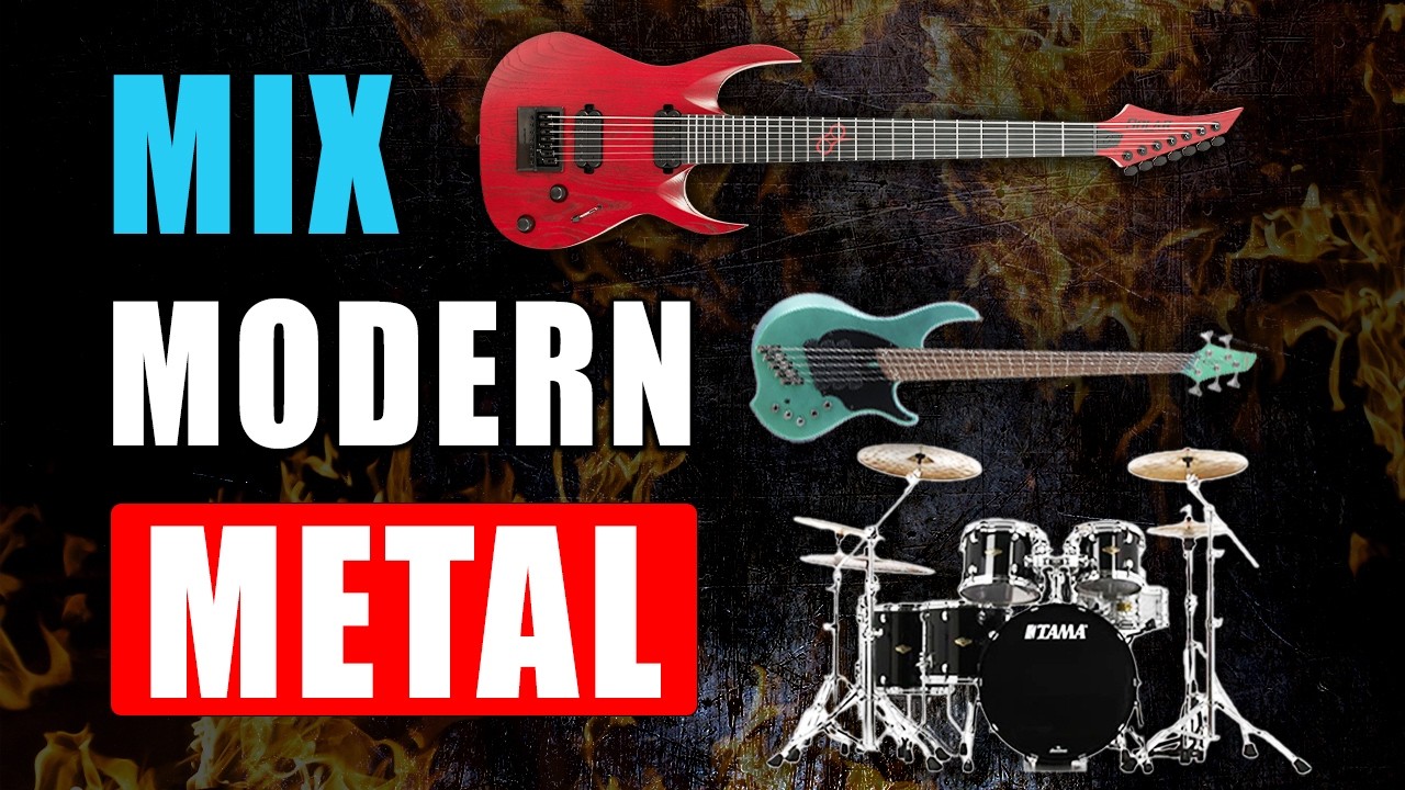 How To Mix Modern Metal Music Tutorial