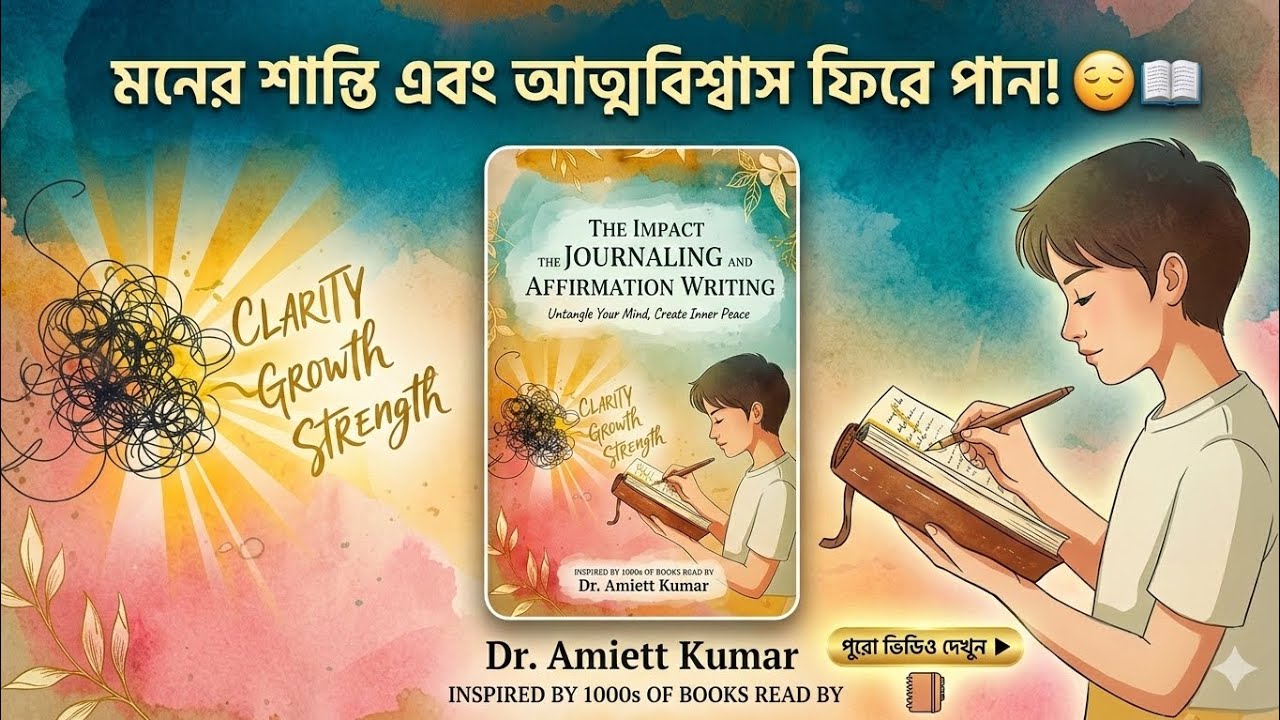 লেখা কীভাবে আপনার Brain ও Mindset বদলায়? | The Power of Journaling & Affirmations Explained