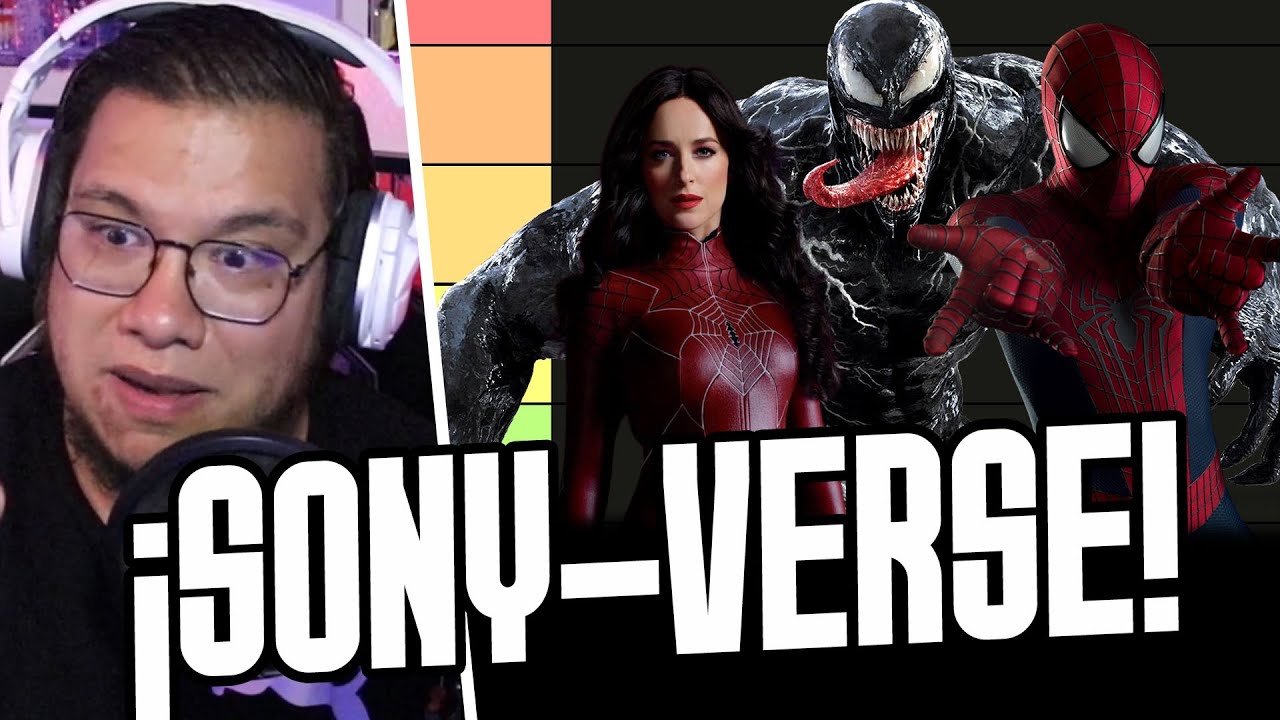 Spideremilio Hace Tier List  de Películas de Sony Con y Sin Spider-Man