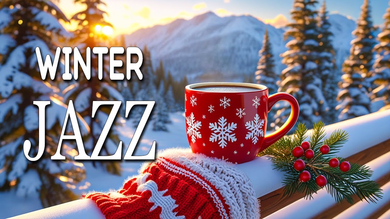 Winter Morning Jazz ❄️ Smooth Coffee Jazz & Upbeat Bossa Nova Piano Music for Relaxation & Focus