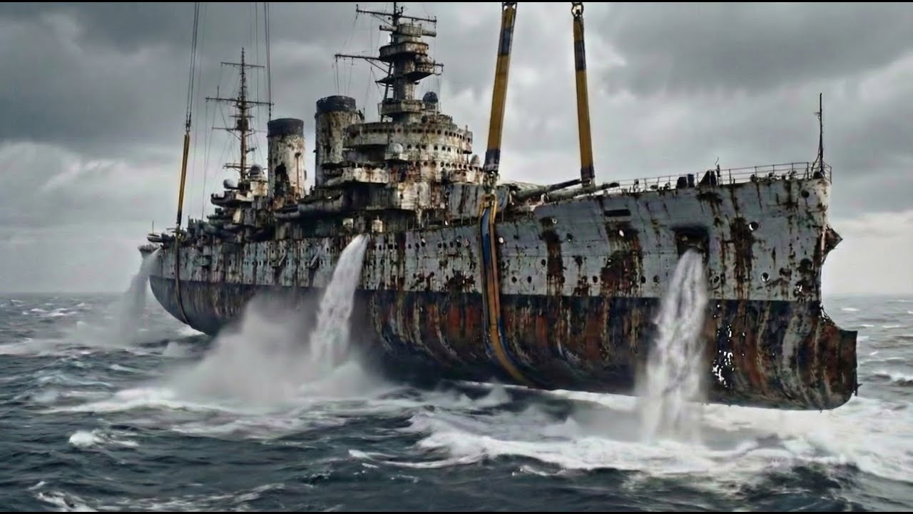 Legendary Salvage  Recovering Battleship Bismarck from 15,720 Feet   The Impossible Mission  WWII