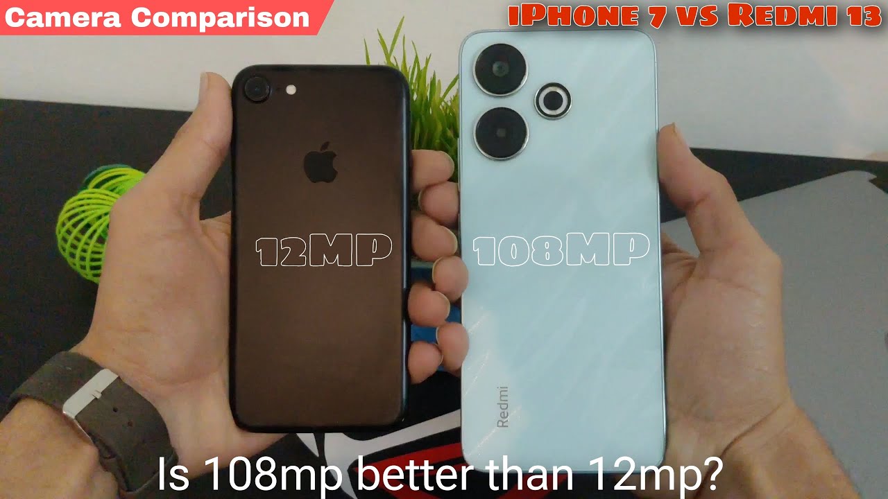 12MP vs 108MP - iPhone 7 (2016) vs Redmi 13 (2024) Camera Comparison &ndash; Megapixels Matter?