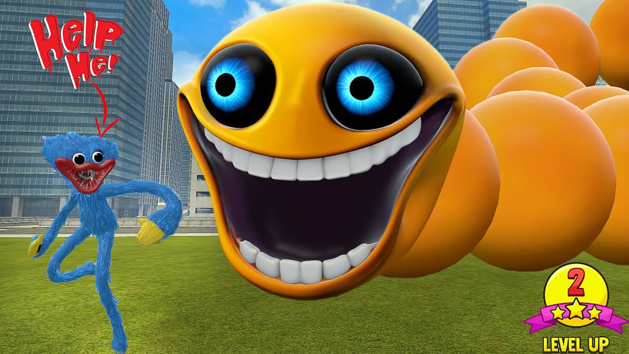 I FOUND NEW ROBLOX HUNGRY SMMILEY WORM VS HUGGY WUGGY POPPY PLAYTIME CHAPTER 1-5 MONSTER In Gmod!!
