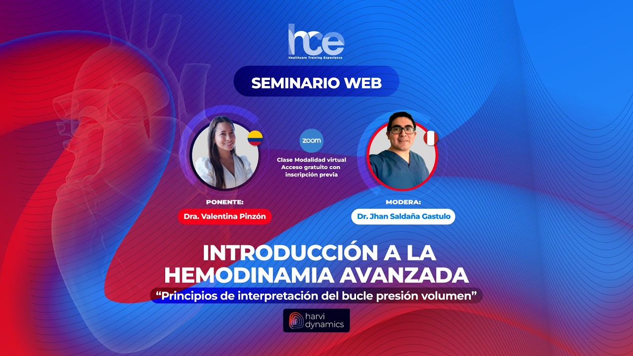 Seminarios de IC: Introducción a la hemodinamia avanzada; Bucle Presión-Volumen