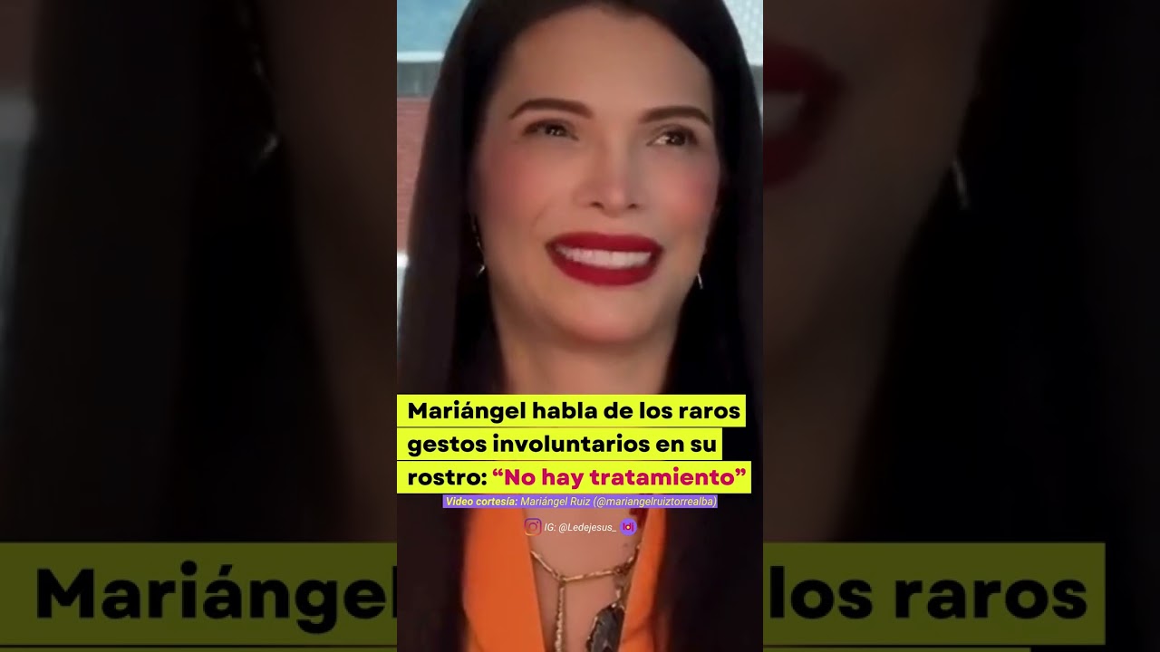 Mariángel Ruiz habla del raro trastorno que padece: “No hay tratamiento”
