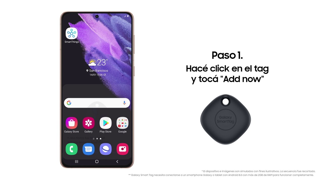 Galaxy SmartTag: C&oacute;mo configurar tu tag | Samsung