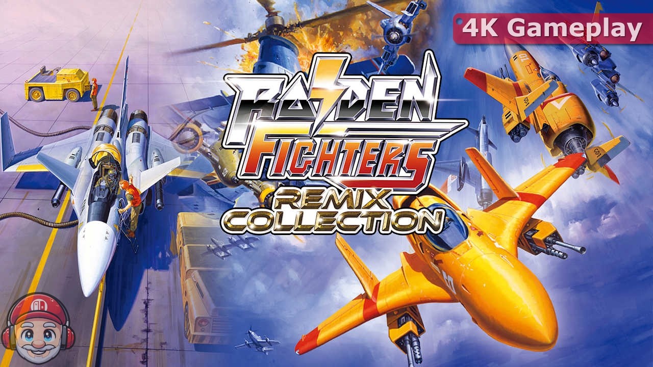 RAIDEN FIGHTERS REMIX COLLECTION 4K Gameplay on Nintendo Switch 2