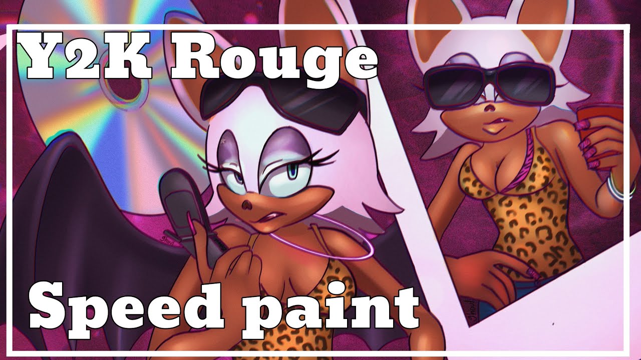 Y2K Rouge the bat | Speed paint