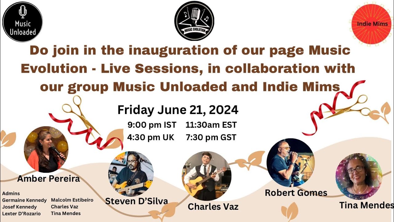 MUSIC EVOLUTION FACEBOOK GROUP - LAUNCH - MUSIC UNLOADED - MY GUITAR SINGS