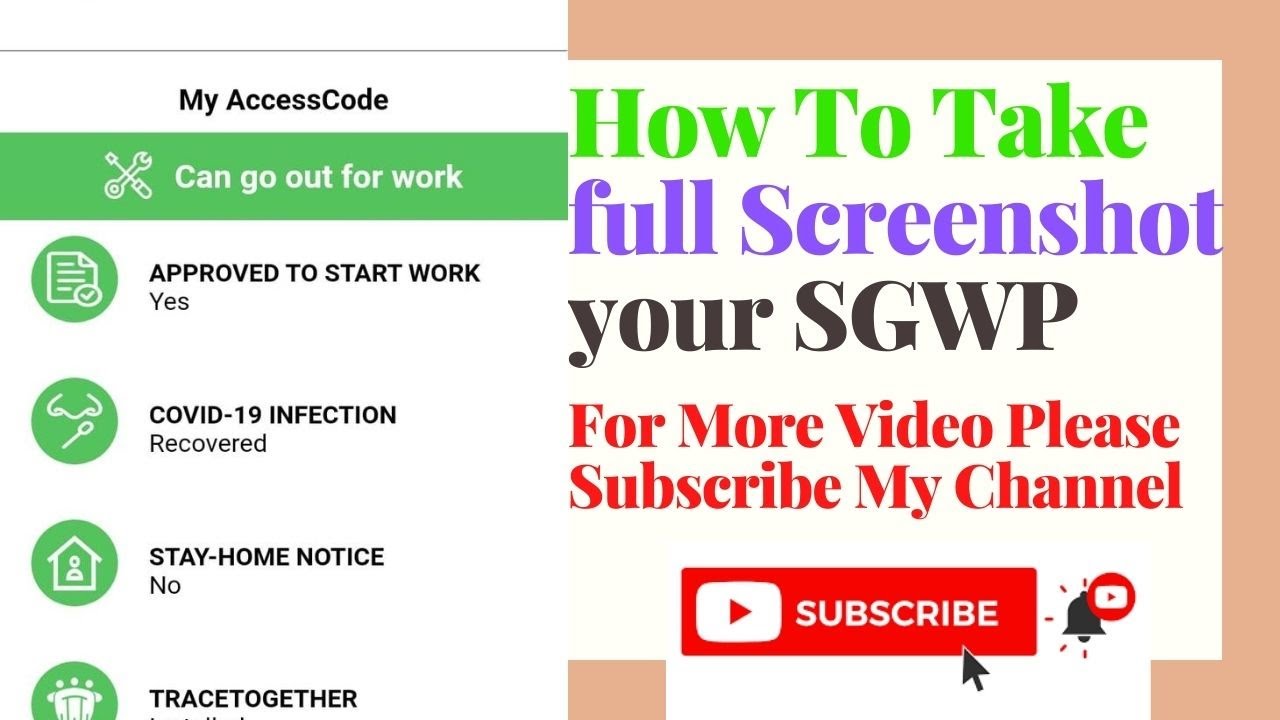 How to fully screenshot your work pass