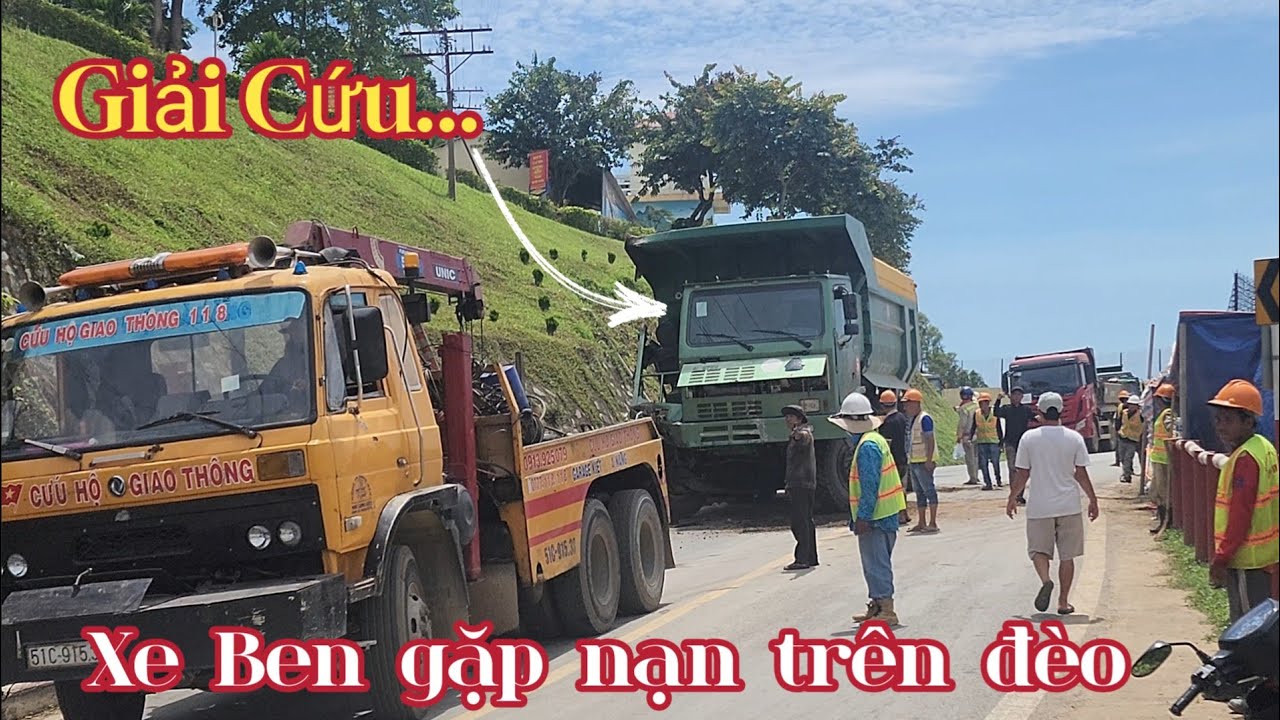 TẮC ĐÈO HẢI VÂN | GIẢI CỨU XE TẢI BEN GẶP TAN NẠN TRÊN ĐÈO VÀ CÁI KẾT