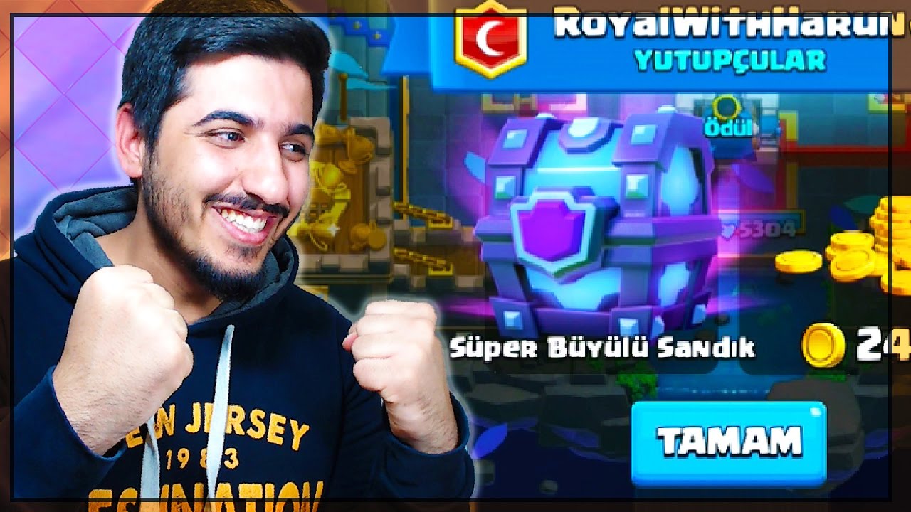 S&Uuml;PER B&Uuml;Y&Uuml;L&Uuml; SANDIK AVINA &Ccedil;IKTIM - SLOTLAR TAMAMLANDI! CLASH ROYALE