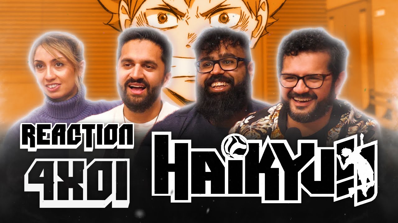 Haikyu!! - 4x1 Introductions - Group Reaction
