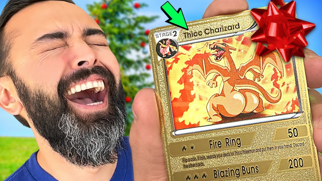 WEIRD Pokémon Card Gifting CHALLENGE