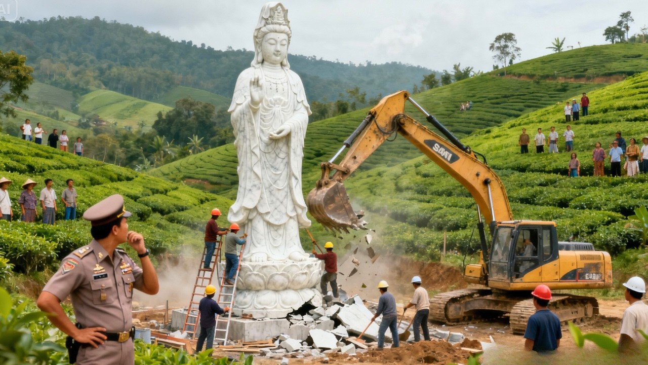 ปริศนารูปปั้นเจ้าแม่กวนอิมที่ย้ายไม่ได้ – ความจริงประหลาดที่ซ่อนอยู่เบื้องหลัง!