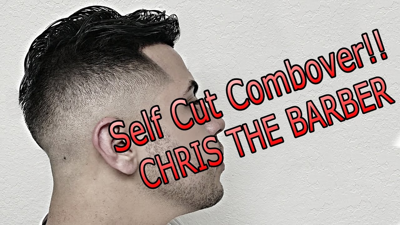 Self Cut HD!! Mid Fade Combover!! [Chris The Barber]