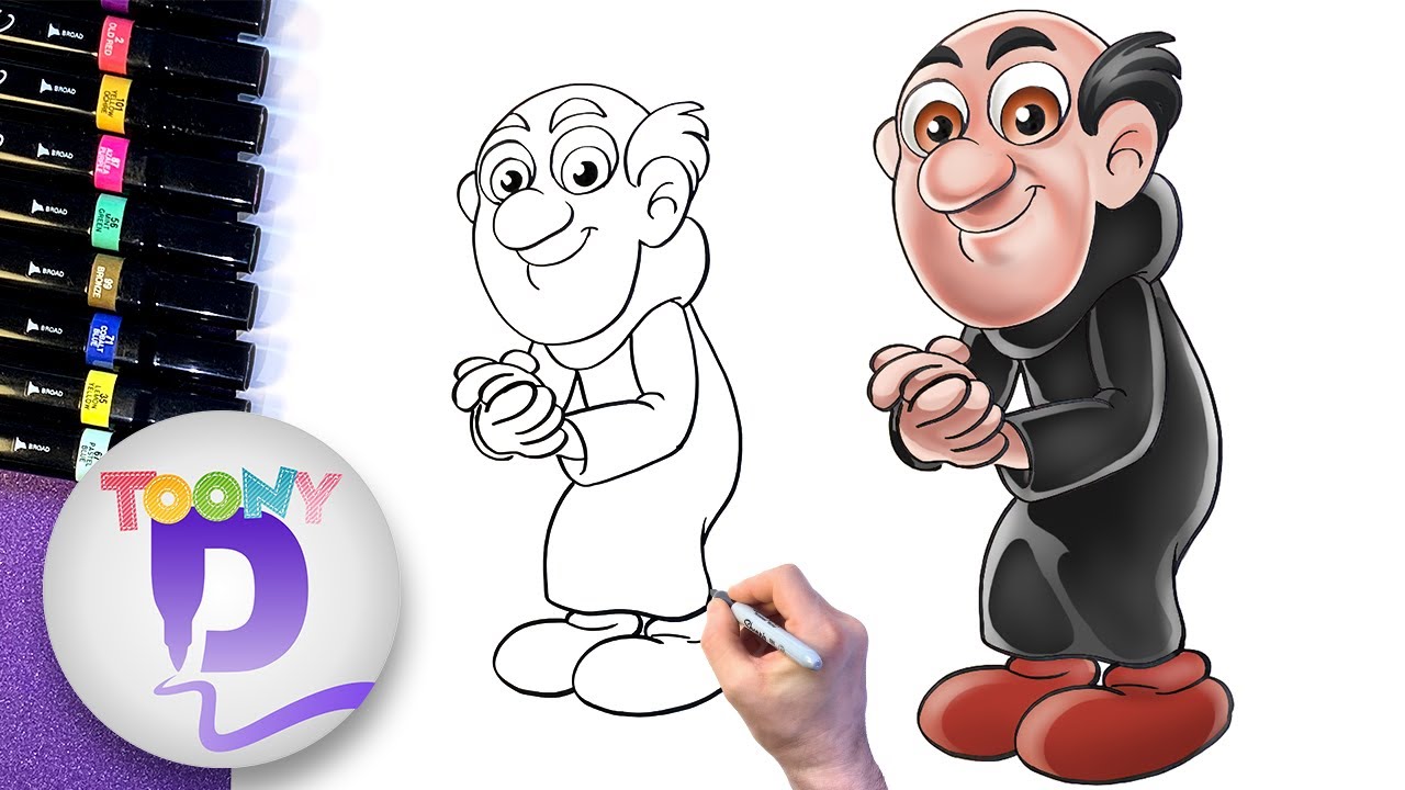 How to Draw Gargamel