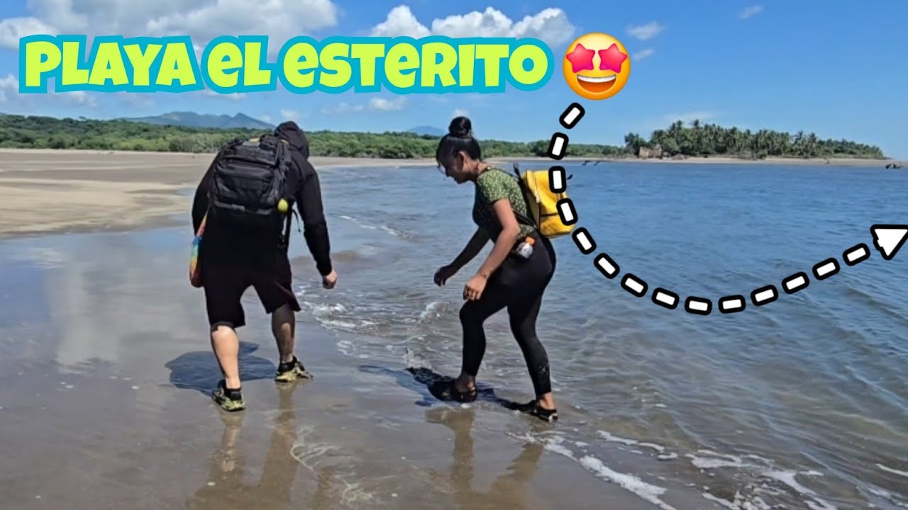🛑 mostrando la bonita😍 playa el esteron 🏝 intipuca(:aventuras intipuque&ntilde;as 503:)