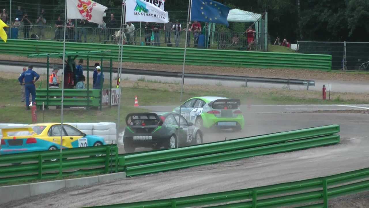 Maasmechelen ERC heat 1 exciting race 2011