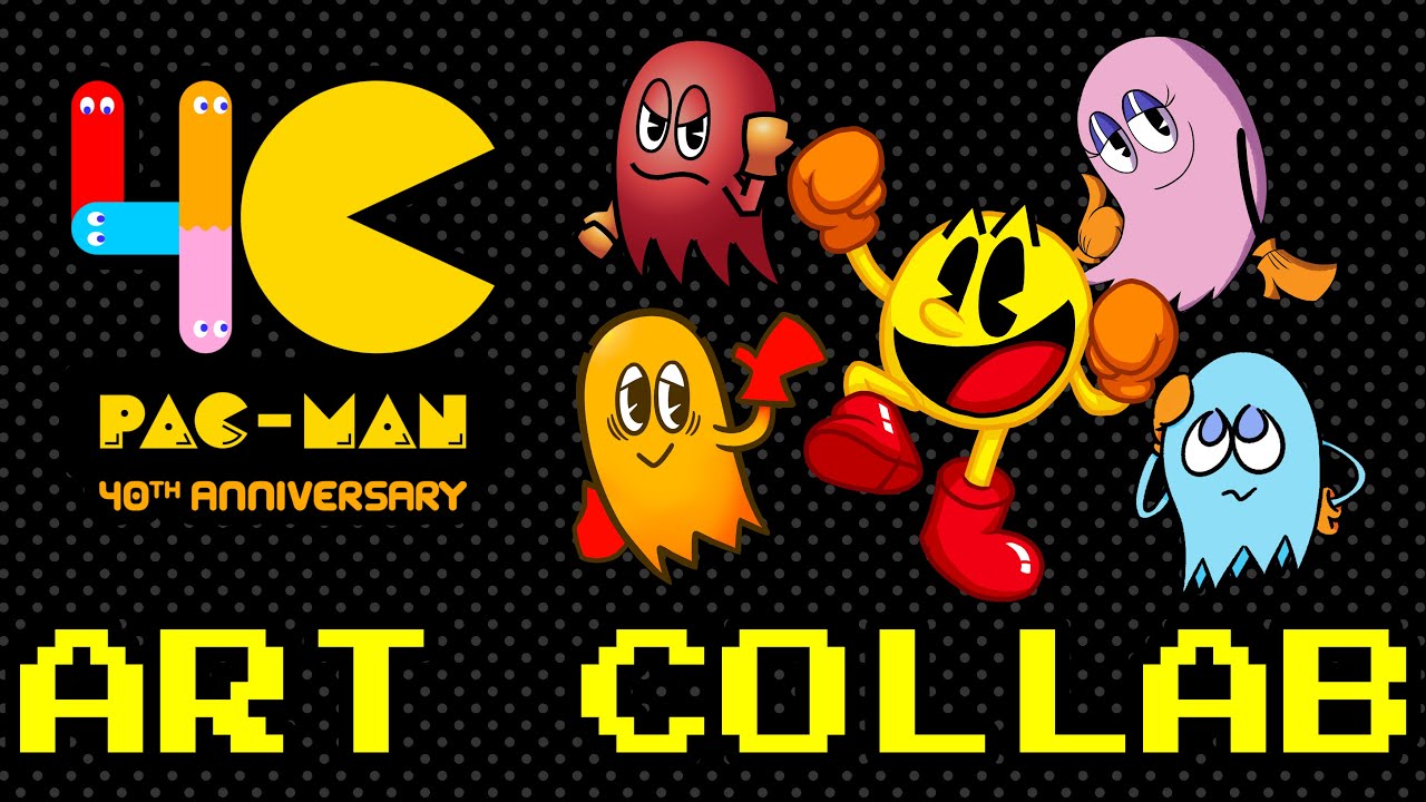 PAC-MAN 40th Anniversary Art Collab