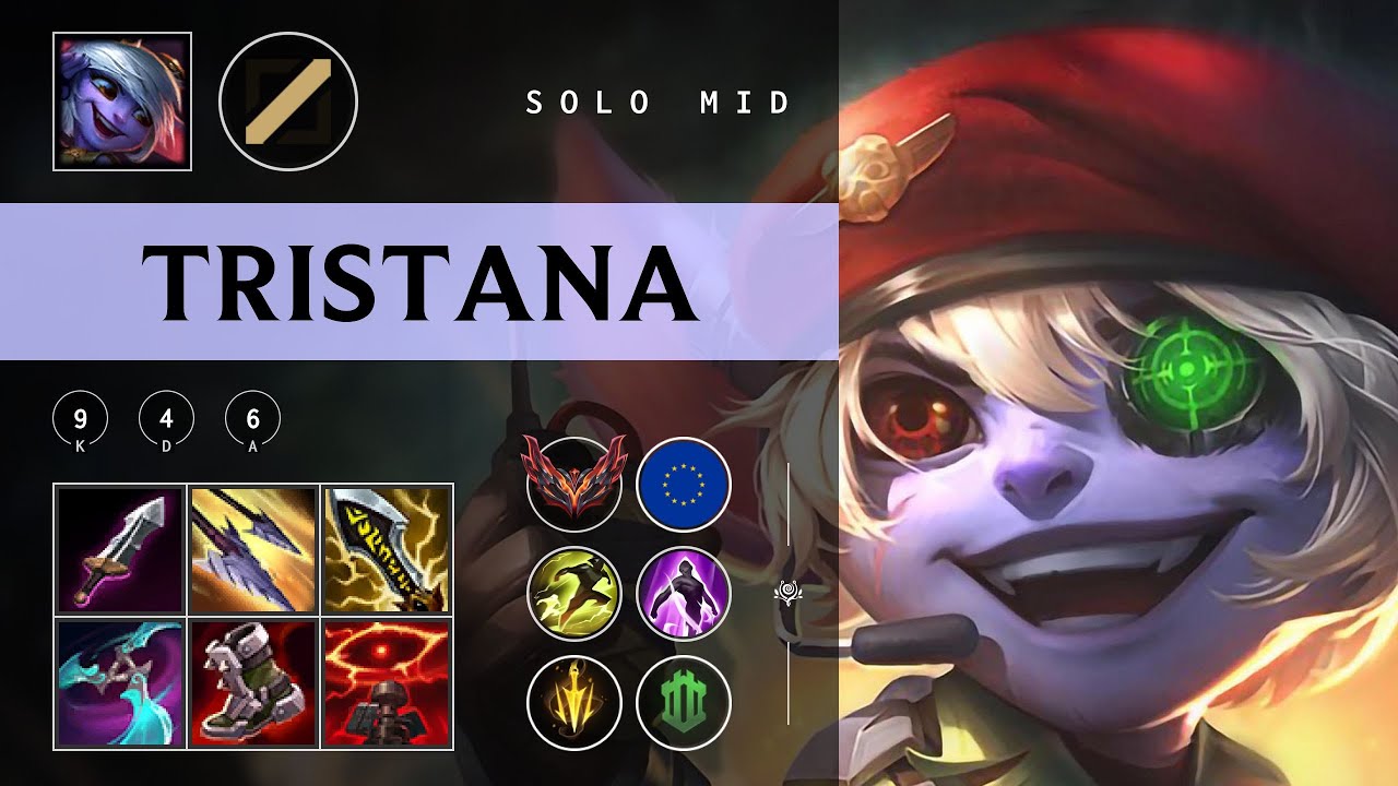 Tristana Mid vs Zed - EUW Grandmaster Patch 25.24