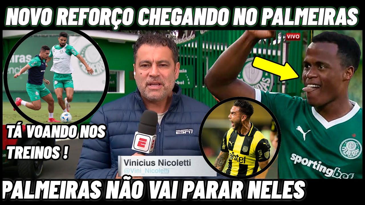 NÃO SEGUROU E VAZOU A GRANDE NOTICIA DO PALMEIRAS AGORA ! NOVIDADES NO PALMEIRAS