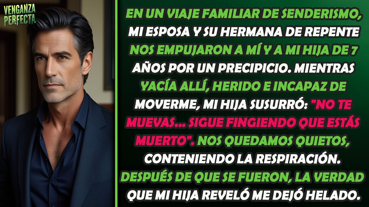Mi esposa me empujó de un acantilado… entonces mi hija me dijo la verdad.