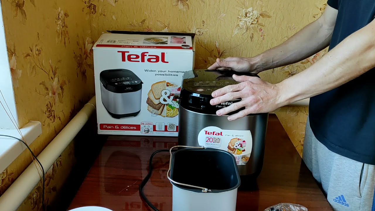 Обзор хлебопечка TEFAL Pain et Delice PF240E38 из Rozetka