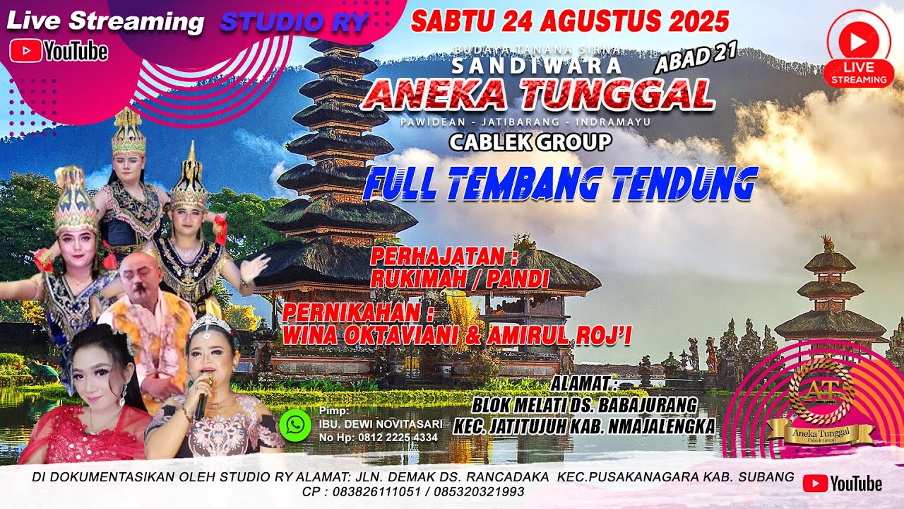 🔴LIVE FULL DANGDUT TENDUNG ANEKA TUNGGAL | SIANG | BABAJURANG - JATITUJUH - MAJALENGKA | 24-08-2025