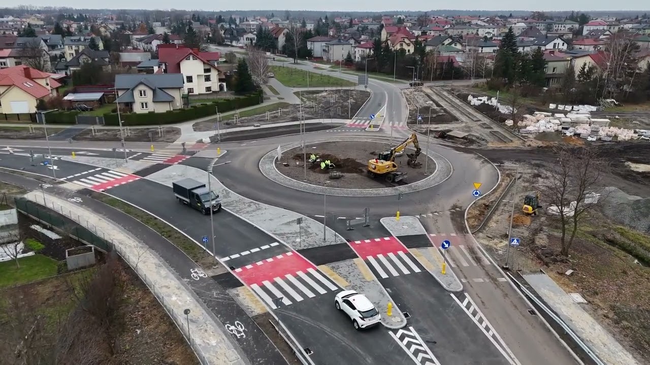 Nowy most na Krznie w Białej Podlaskiej - stan prac na 03.12.2024 r.