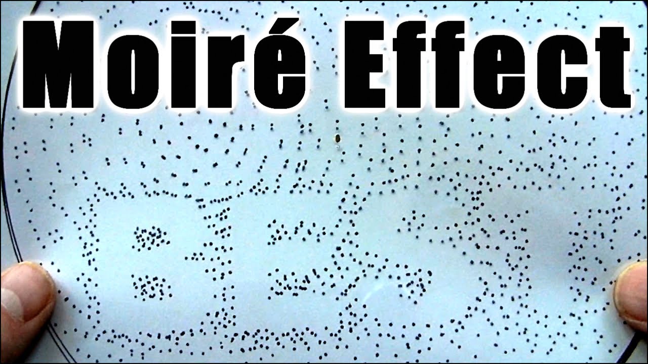 Easy Moiré Effect Tutorial