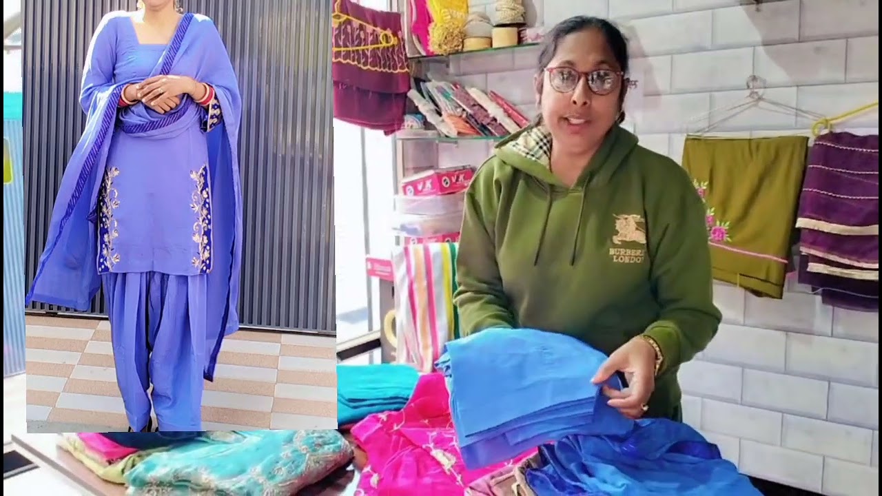 ਸਾਡੇ ਬੂਟੀਕ ਦੇ ਨਵੇਂ ਸੂਟ ਤਿਆਰ | New designer suits Ready | Kaur Sandhu boutique vlogs|