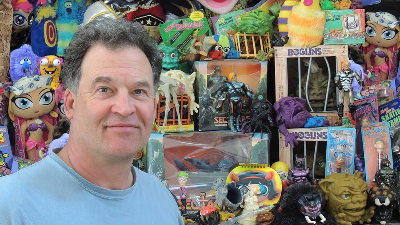 Tim Clarke, co-creator of Boglins and Sectaurs , sculptor of Dark Crystal mystics