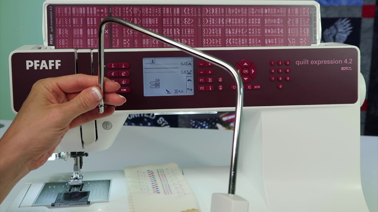 Pfaff quilt expressions 4.2 Highlights