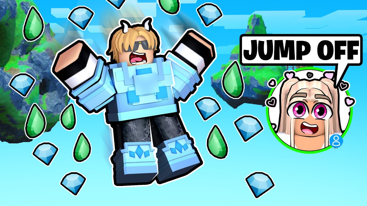 Моя ДЕВУШКА УПРАВЛЯЕТ моей игрой.. (Roblox Bedwars)