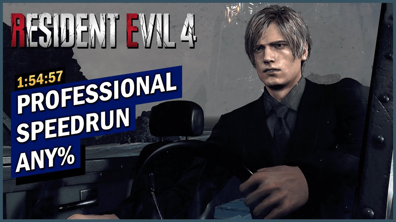 Resident Evil 4 Remake Professional Any% Speedrun in 1:54:57