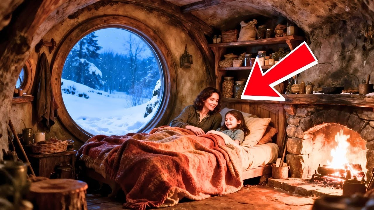 They Mocked Her Underground House    Until Winter Forced Them to Beg at Her Door