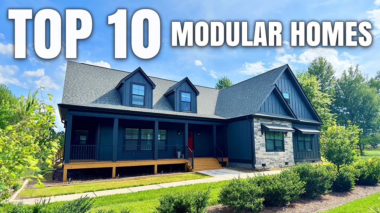 The 10 Most EXTREME Modular Homes of 2025!