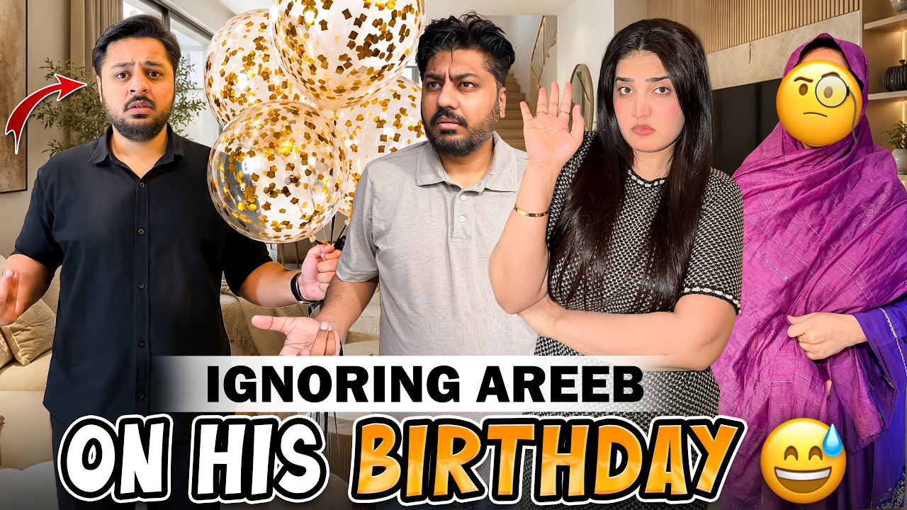 IGNORING MY HUSBAND ON HIS BIRTHDAY 🤣😡 | Anaviya Ki Taraf Sy Special Surprise &hearts;️