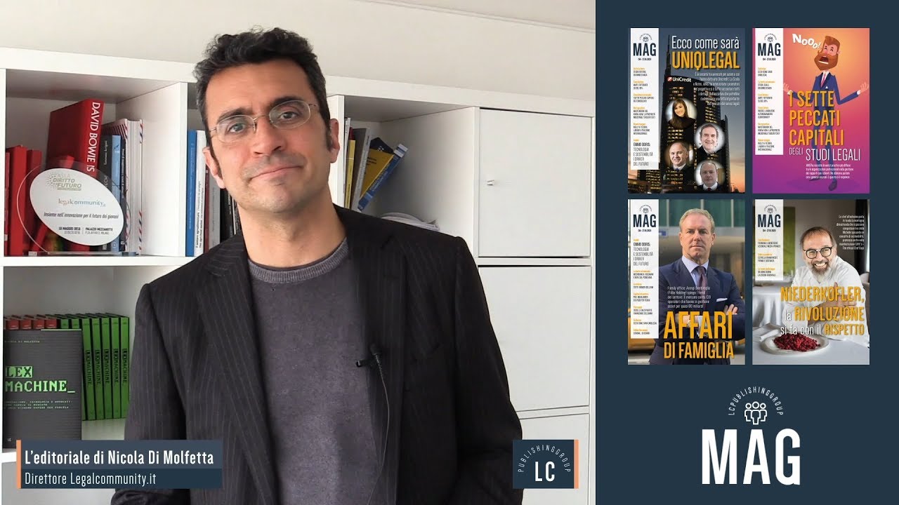 Video Editoriale - Legalcommunity n.88