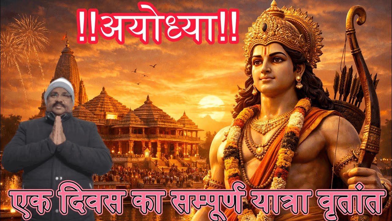 अयोध्या : एक दिवसीय दिव्य यात्रा ......... 