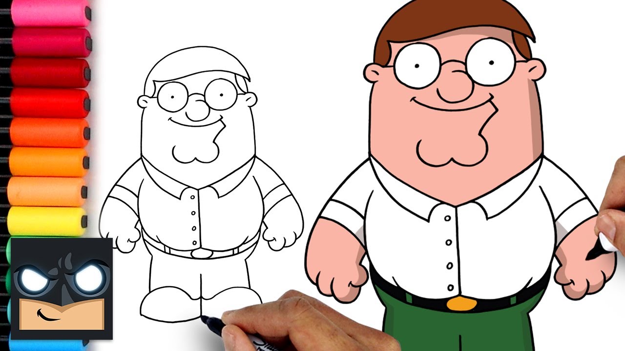 How To Draw Peter Griffin | Family Guy