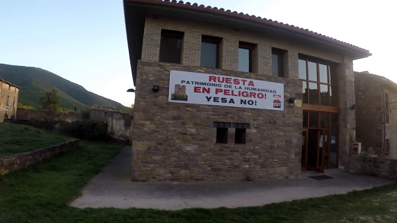 RUESTA  (Zaragoza) pueblo expropiado